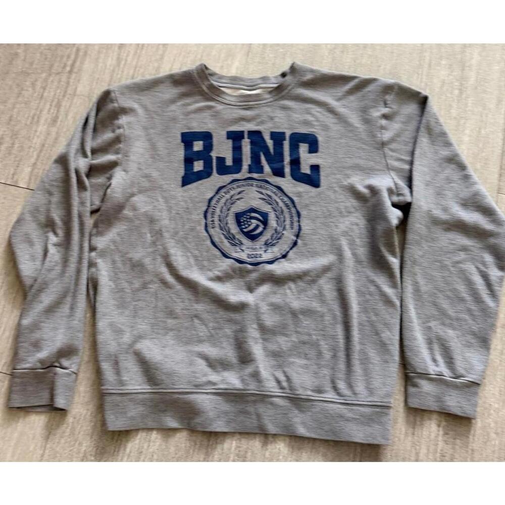 Crewneck Sweatshirt Med USA Volleyball BJNC Boys Junior National Championship
